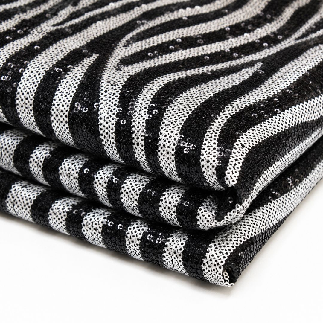 Sequence Zebra Pattern Fabric